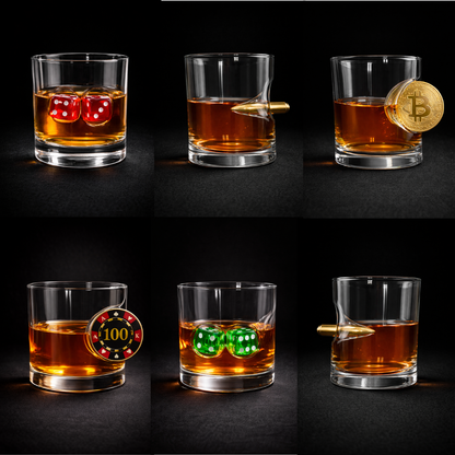🎁 6'lı Fırsat Seti Viski Bardağı Takımı (EN ÇOK SATAN )