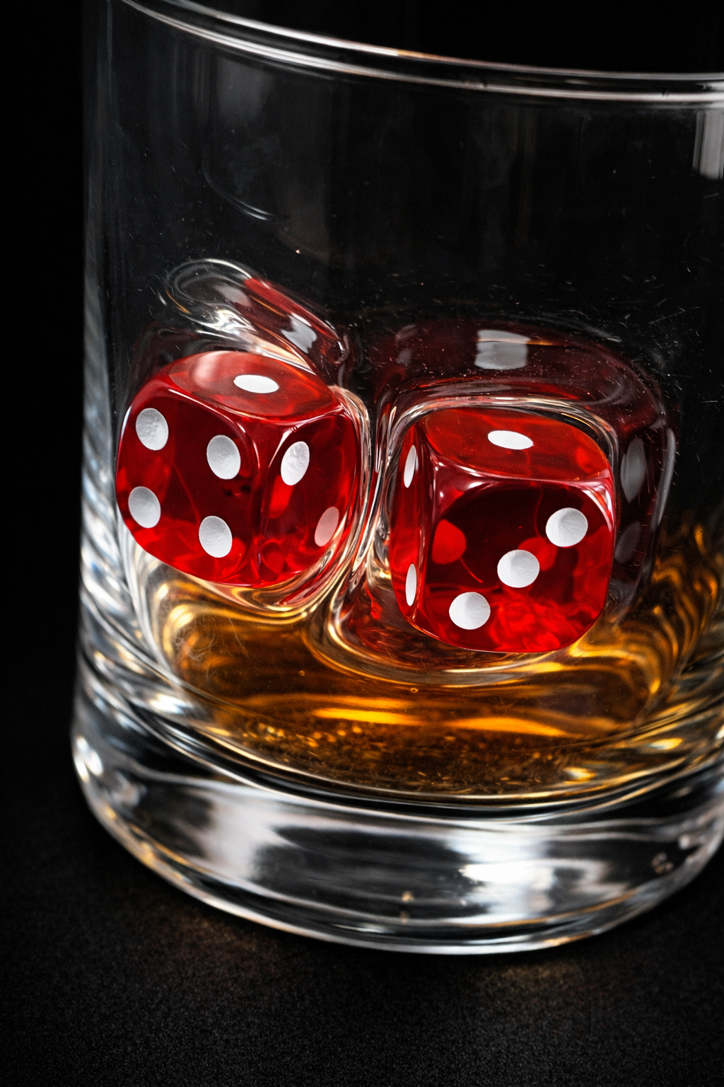 🎲 Zar Detaylı Viski Bardağı