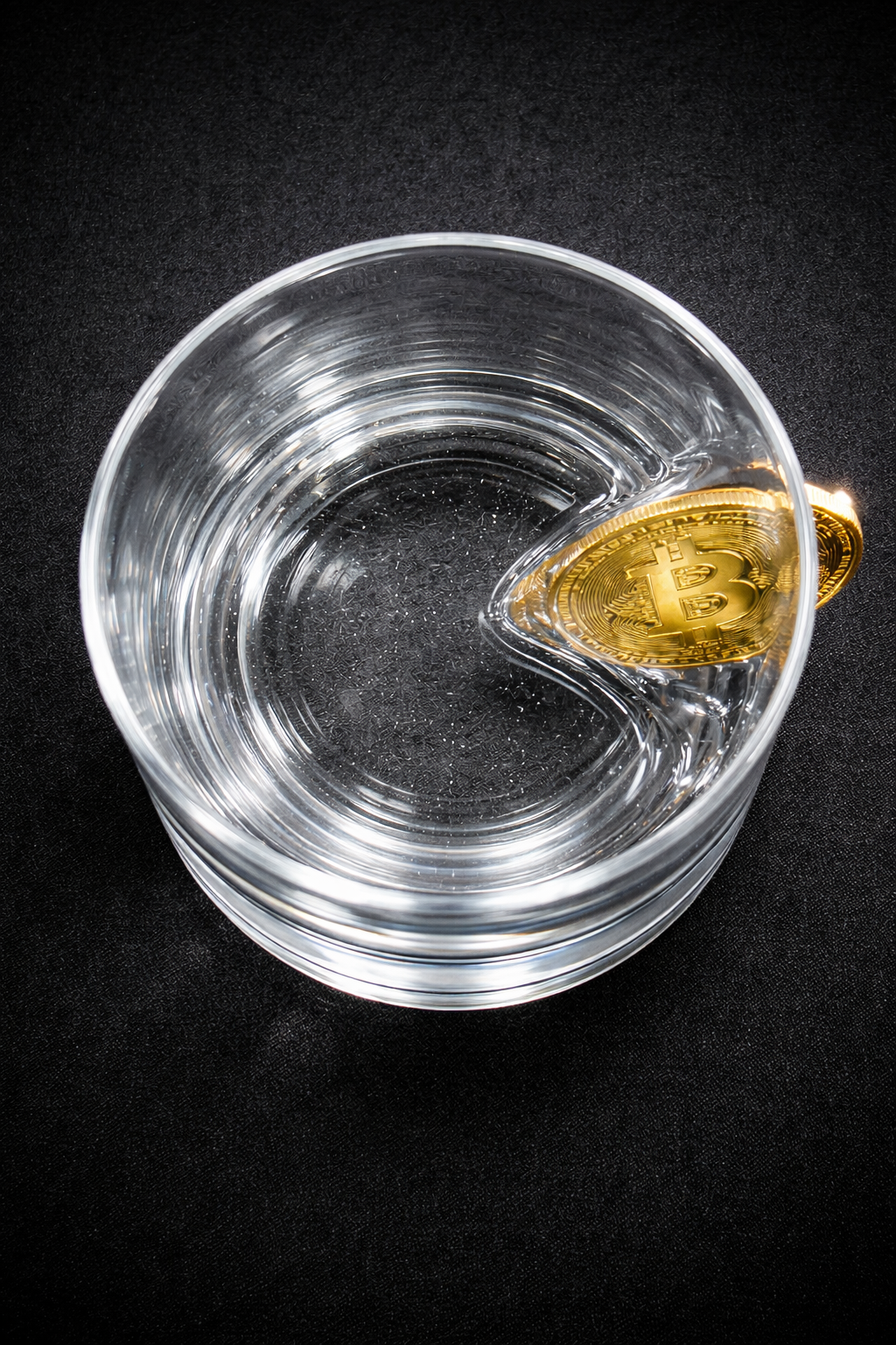 ₿ Bitcoin Detaylı Viski Bardağı