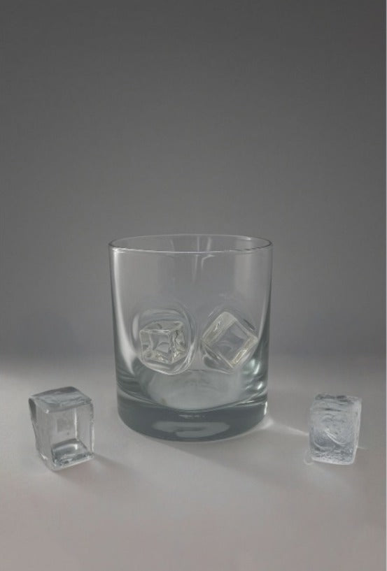 🧊 Buz Detaylı Viski Bardağı