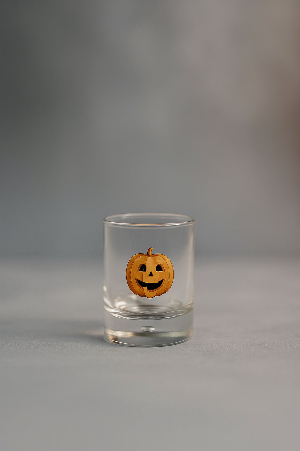 🎃 Balkabağı Detaylı El Yapımı Shot Bardağı