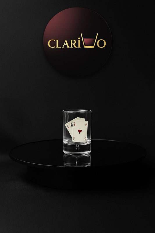 ♠️ Poker Serisi El Yapımı Shot Bardağı